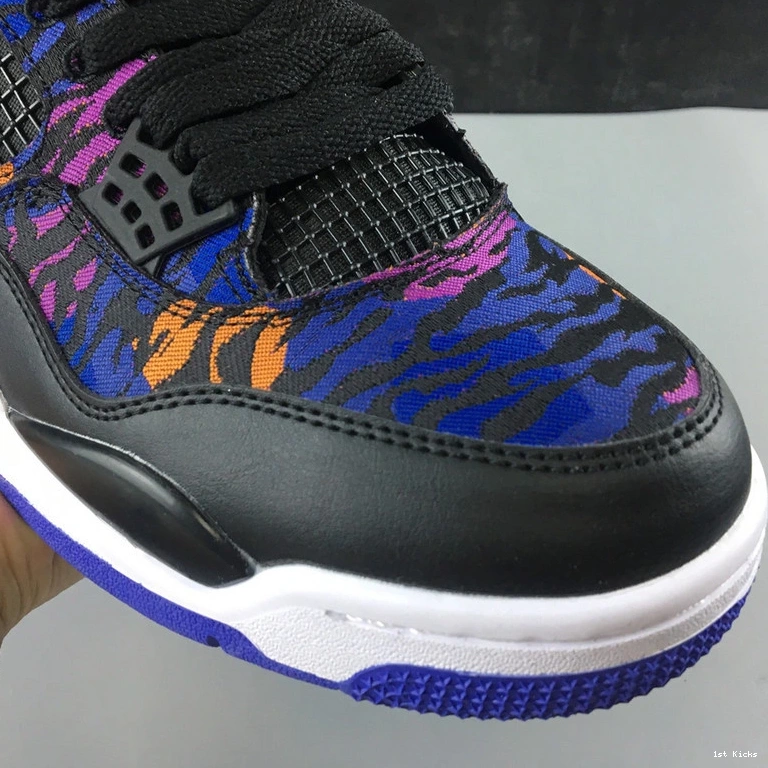 Retro 4 BQ9043-005 Violet - Black Rush (GS) Jordan 0509